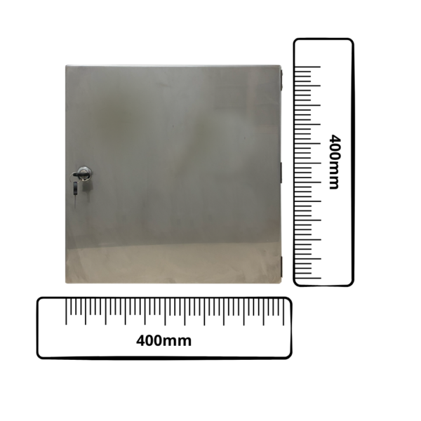 Painel INOX - Quadro Elétrico 400x400x250mm - Aço Inox 430 - Image 6